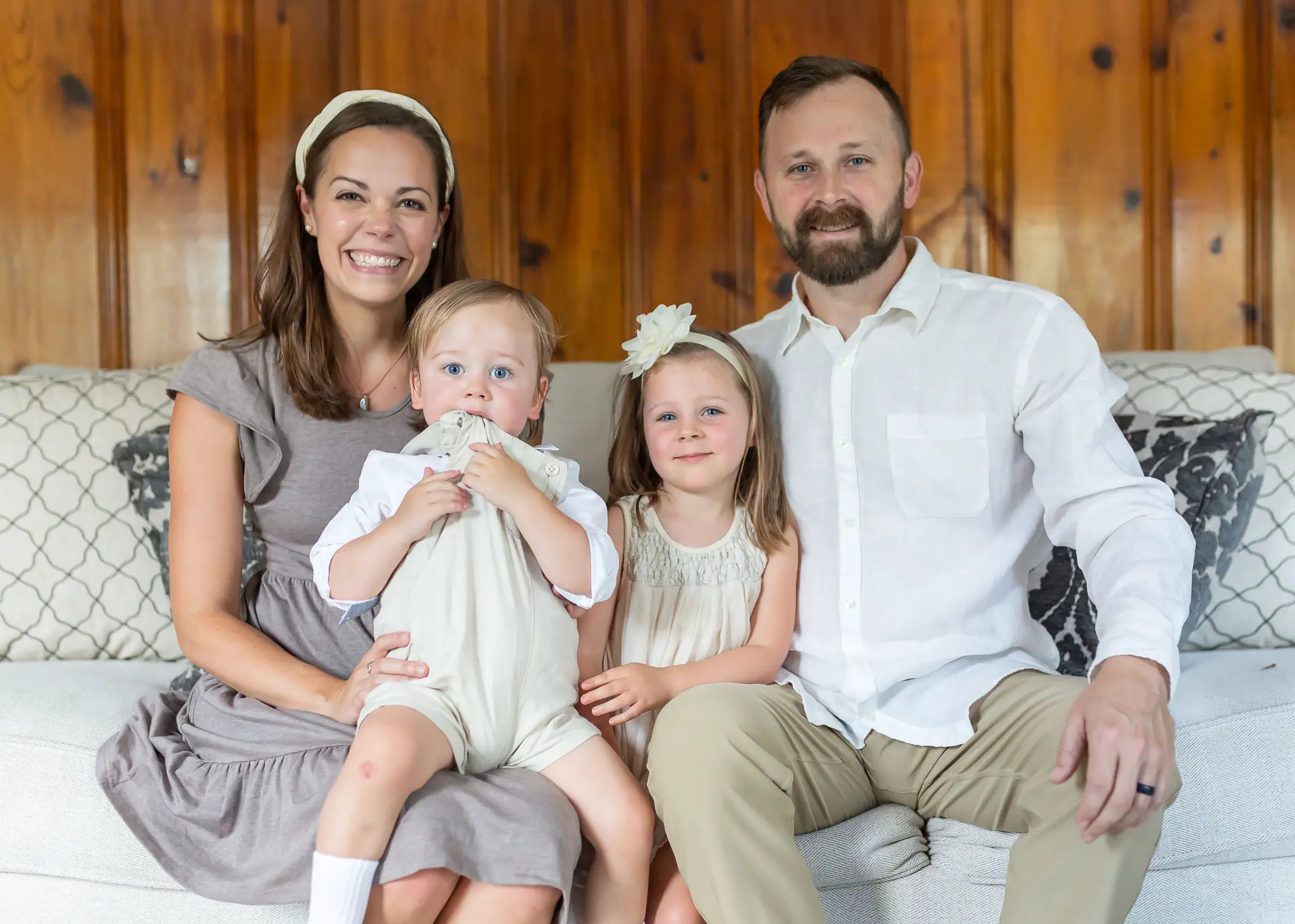Lindsay and Tyler with Family